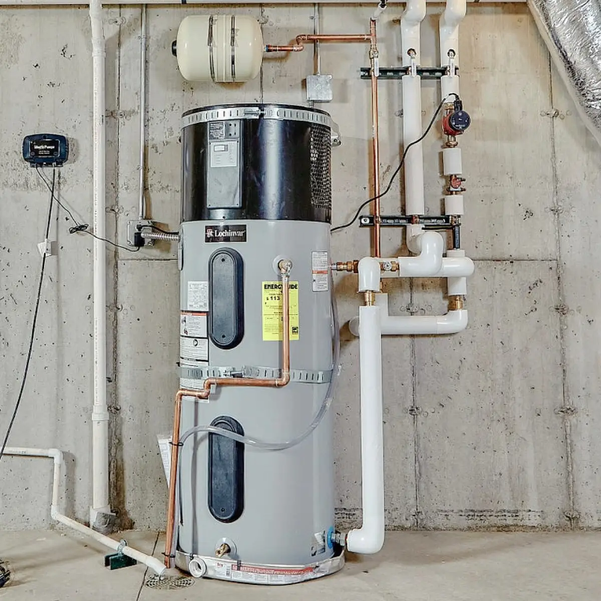 heat pump style water heaters